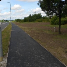 Tarmac footpath full reinstated