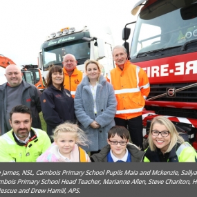 Approved Power Services & Northumberland Primary School celebrates National Road Safety Week with North Sea Link